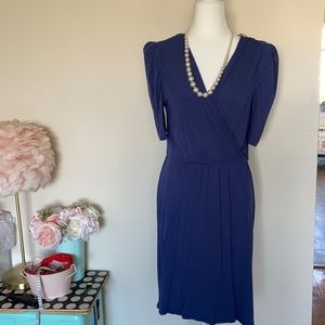 Take tomorrow v-neck wrap dress